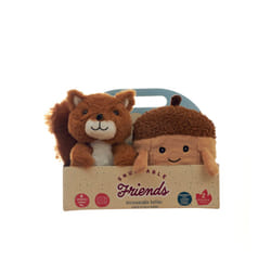 Aroma Home Squirrel & Acorn Snuggable Friends Heatable Toys