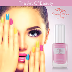 Karma Organic Natural Non toxic Nail polish - Vegan and Cruelty Free Nail Paint for Nail Art - Fast Drying Nail Polish for Women - Long Lasting Nail P