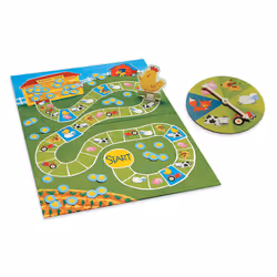 Peaceable Kingdom Count Your Chickens Board game Race