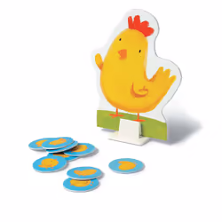 Peaceable Kingdom Count Your Chickens Board game Race