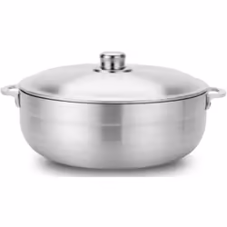 Aramco Alpine Gourmet Caldero  13-Quart  Silver