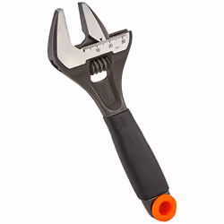 Bahco 9029 R US 6-Inch Wide Mouth Adjustable Wrench Black
