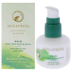 HoliFrog Halo AHAPlus BHA Evening Serum For Women 1 oz Serum