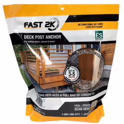 Fast 2K Deck Post Mix Expanding Foam Concrete Alternative for Deck Po