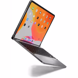 Brydge 12.9 Pro+ Wireless Backlit Keyboard with Trackpad for iPad Pro 12.9" 3rd Gen (Space Gray)