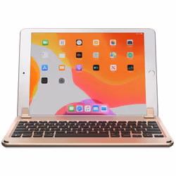 Brydge Wireless Bluetooth Keyboard for 10.2" iPad 2019 / 7th Gen (Gold)
