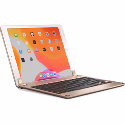 Brydge Wireless Bluetooth Keyboard for 10.2" iPad 2019 / 7th Gen (Gold)