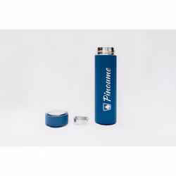 Pinoume Double-Walled Vacuum Insulated Water Bottle with Strainer for Tea