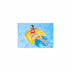 Intex Sit N Float Inflatable Lounge, 60" X 39" (Colors May Vary)(2-Pack)