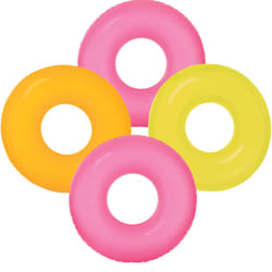 Intex Frost Tube Inflatable Sturdy Swim Pool  36"" (4-Pack)