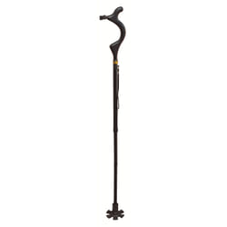 ISL Italy Wellpro Walking Stick Black Aluminium