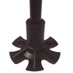 ISL Italy Wellpro Walking Stick Black Aluminium