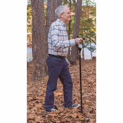 ISL Italy Wellpro Walking Stick Black Aluminium - Additional view 4