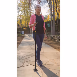 ISL Italy Wellpro Walking Stick Black Aluminium - Additional view 7