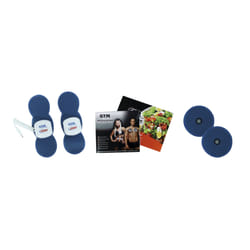 ISL Italy Gymform Power Burn electronic muscle stimulator Sticker plate Blue, White