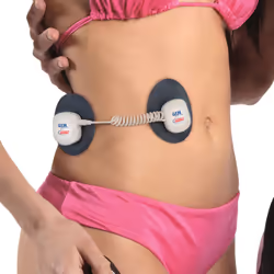 ISL Italy Gymform Power Burn electronic muscle stimulator Sticker plate Blue, White