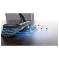 Broom, Indoor Rubber bristle broom, Pet Hair Brush - 45CM only brush