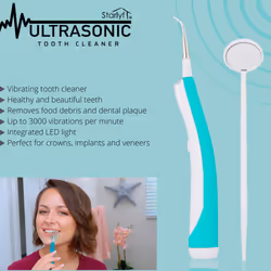 STARLYF - Dental cleaning system Ultrasonic, Removes plaque, tartare and stains, 3000 vibrations per minute