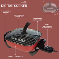 Slow Cooker Starlyf Digital Cooker - Digital Cooker Pan
