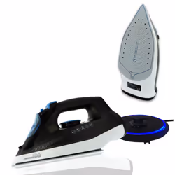 Cordless Steam Iron STARLYF, 2-in-1, 2400W, 360Âº, Rechargeable
