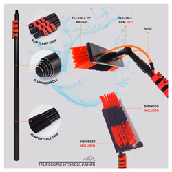 Starlyf VHGSLCIND0440 scrub brush Black, Red - Additional view 4