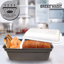 Bread Magic, Longer lasting bread, Bread Case, Snack Storage Box