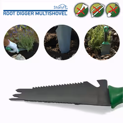 ROOT DIGGER MULTISHOVEL- Versatile & compact garden spade
