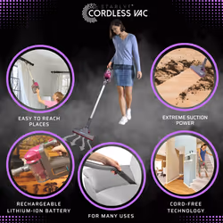 STARLYF Cordless Vac, 3-in-1 Battery Vacuum Cleaner