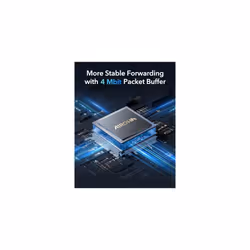 GS108 8-Port Gigabit Ethernet Unmanaged Switch, Desktop, Fanless, Plug and Play, Sturdy Metal Housing
