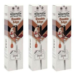 Wilkinson Sword Double Edge Mens Safety Razor Blades 2 pcs - 3 PCS OFFER
