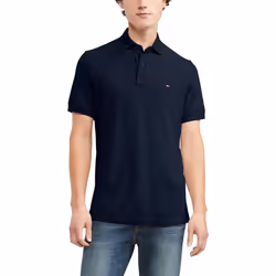 Tommy Hilfiger mens Short Sleeve in Classic Fit Polo Shirt Classic Na