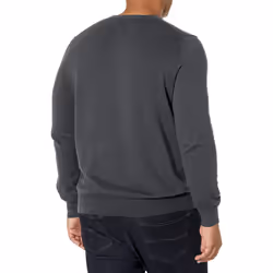 Tommy Hilfiger Men's Cotton V Neck Sweater  Asphalt Heather  3X-Large