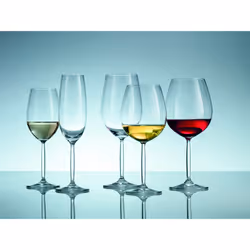 Schott Zwiesel Tritan Crystal Glass Diva Stemware Collection ClaretBordeaux Goblet  Red Wine Glass  26Ounce  Set of 6