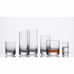 Schott Zwiesel Tritan Crystal Glass Convention Barware Collection Beer Tumbler/Long Drink Cocktail Glass  11.7 oz   Set of 6