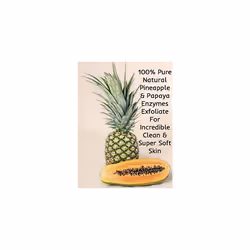 Daily Exfoliating and Brightening Face Wash. 100% Pure Natural Enzymes Exfoliate and Brighten for Your Best Face. Anti Aging  pH Balanced  Facial Clea
