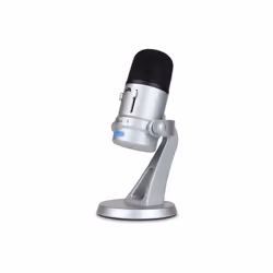 Cyber Acoustics USB Pro Series Microphone, 20 - 20000 Hz, 44.1 kHz, Omnidirectional/Bidirectional microphone, Wired, USB, Bla ...