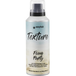 SexyHair Texture Foam Party Lite Texturizing Foam  5.2 Oz - Packaging may vary