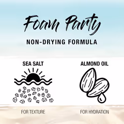 SexyHair Texture Foam Party Lite Texturizing Foam  5.2 Oz - Packaging may vary