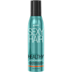 SexyHair Healthy Active Recovery Repairing Blow Dry Foam  6.8 Oz | Up to 99% Breakage Reduction | Helps Repair | All Hair Types