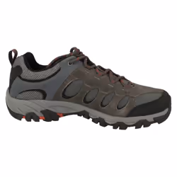 ) Mens Merrell Casual Lace Up Trainers Ridgepass Bolt - UK 7, Granite/Red Ochre (Grey