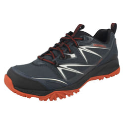 ) Mens Merrell Trainers Capra Bolt Gore-Tex J35727 - UK 7, Black/Navy (Black