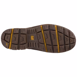 ) Caterpillar Premier Nubuck Honey Safety Boots - Gold, 11 (Adults'