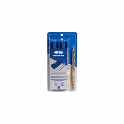 Pocket Hole Jig XL Drilling Template Wood Connection for Extra Large Pocket Holes Set with Step Drill + Deep Ash + Screwdriver Bit + Clamp Adapter - Additional view 4