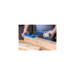 Pocket Hole Jig XL Drilling Template Wood Connection for Extra Large Pocket Holes Set with Step Drill + Deep Ash + Screwdriver Bit + Clamp Adapter - Additional view 8