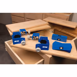 Kreg KCS-DFMT-PRO - Kreg Drawer Front Mounting Tool Pro Kit - Create Consistent Drawer Gaps - Drawer Front Mounting System - Tools for Woodworking