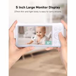 Momcozy BM007-WH12BA-A babyphone White