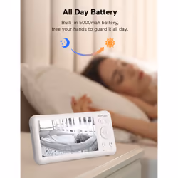 Momcozy BM007-WH12BA-A babyphone White - Additional view 6
