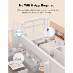 Momcozy BM007-WH12BA-A babyphone White - Additional view 7