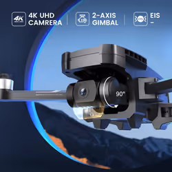Holy Stone HS720G 4K EIS 2-Axis Gimbal RC Drone Camera 46 mins flying