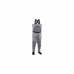 Men's Breathable Fishing Waders - Slate Grey - X-Large